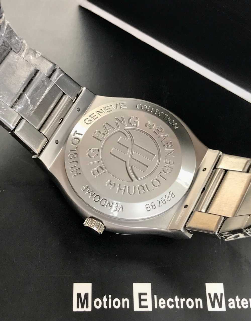 HUBLOT MEN'S WATCH-HALF SKELETON  MODEL