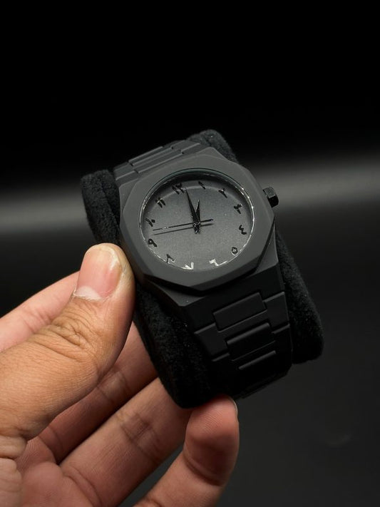 Men's Black Aura Watch